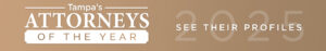 Tampa's Attorneys of the Year