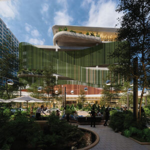 Mixed Use Parking & Retail Building
