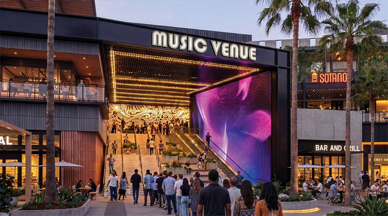 Music Venue + Entertainment District Music Venue + Entertainment District<br />